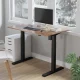 Ergo Office ER-403B Electric Sit-Stand Desk Frame, Black