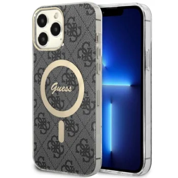 Guess iPhone 13 Pro Max Case 4G MagSafe, Black