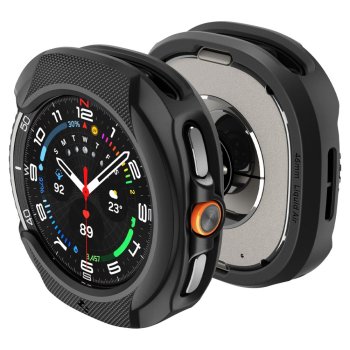 Spigen Liquid Air Case for Samsung Galaxy Watch 8 Classic 46mm, Black