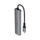 Acefast J16 5-in-1 USB-C Hub with HDMI 4K 60Hz and PD 90W, Gray