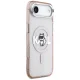 Karl Lagerfeld IML Choupette Sketch Logo MagSafe Case for iPhone 17 Air, Pink