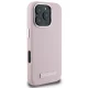 Karl Lagerfeld FW Metal Plate Case for iPhone 16 Pro, MagSafe, Pink