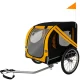 Purlov 25373 Pet Bicycle Trailer for Dogs, Black