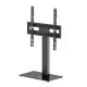 Maclean MC-1240 Universal TV Stand, 32-65\", up to 40 kg, VESA 400x400, Black