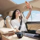 Orico FC-60-2C 60W Car Charger with Retractable USB-C Cable 65 cm, Black