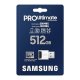 Memory card Samsung microSDXC PRO Ultimate 200 MB/s UHS-I/U3 (MB-MY512SB/WW)