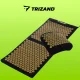Trizand Acupressure Mat with Pillow and Massage Balls, Black/Gold