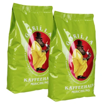 Joerges Gorilla Coffee House Coffee Beans Set, 2 kg