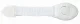Lock for cabinets and drawers, child protection, 10 pcs, white