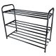 Gotel M12B Metal Shoe Rack, 3 Tiers