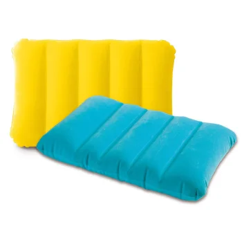 Intex inflatable travel pillow 43x28x9 cm, 68676, blue