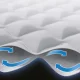 Inflatable Air Mattress Intex 64490, Double, 203 x 152 x 51 cm, with Built-in Electric Pump