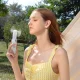 Jisulife Life8 Plus Handheld Portable USB Fan with Power Bank and Flashlight 4500mAh - White