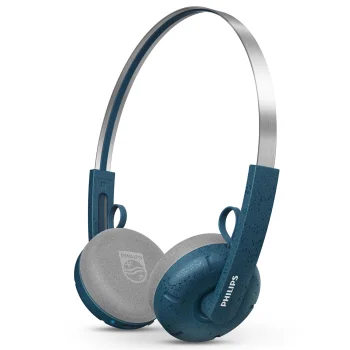Philips TAH2000TL/00 The Ringo Wireless On-Ear Headphones, Blue