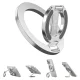 SODI ST04 Double-Sided Magnetic Phone Ring Stand with MagSafe, Silver