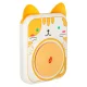 Children\'s Pottery Wheel Creative Set with Clay and Paints Kitten, Yellow