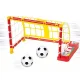 Moving Football Goal Target with Balls