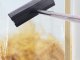 Telescopic Window Squeegee Cleaner with Sponge, 2-in-1 Tool with Extension Pole