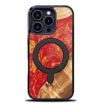 Bewood Unique Case for iPhone 16 Pro - Neons Paris with MagSafe