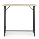 Modernhome Folding Computer Desk 80x45 cm, Light Oak