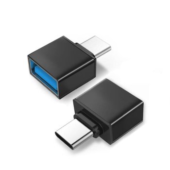 Maclean MCE470 OTG Adapter USB-A to USB-C, Black