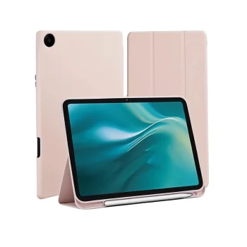 Etteri Folio Case for Samsung Galaxy Tab A9+ / A11+ 11" Light Pink