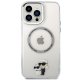 Karl Lagerfeld iPhone 13 Pro Max Case Iconic Karl & Choupette MagSafe, Transparent