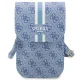 Guess 4G Stripes Phone Handbag, Blue
