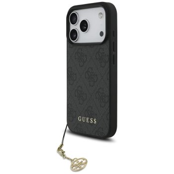 Guess 4G Charms Collection MagSafe Phone Case Cover iPhone 17 Pro - black