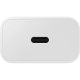 Samsung EP-T2510XWEGEU 25W SFC GaN wall charger with USB-C cable - white