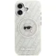 Karl Lagerfeld IML Karl Head Logo MagSafe iPhone 17 Case - Gray