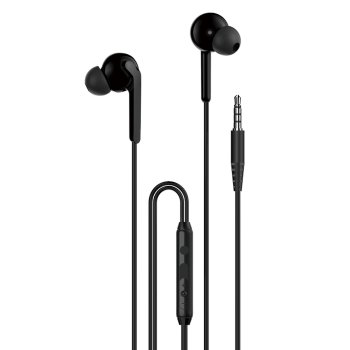 Dudao X3+ Wired USB-C In-Ear Headphones - Black