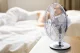 Eldom Columbia Vac WGC40 Desk Fan, 33 cm, 45W, Silver