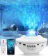 Bedside Lamp Star Sky Projector Night Magic Light Disco Ball with Bluetooth Speaker and Remote Control, White