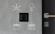 Shelly 4-Button Wall Switch for Smart Relays, Black