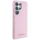 Karl Lagerfeld Saffiano MagSafe Case for Samsung Galaxy S25 Ultra, Pink