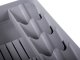 Two-Tier Cutlery Drawer Organizer, Grey