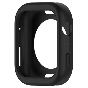 Silicone Watch Case for Apple Watch 44 mm (Series 4/5/6/SE) - Black