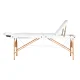 Balance Lux 3-Segment Folding Wooden Massage Table 190x70cm, White