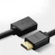 Ugreen HD107 HDMI (Male) to HDMI (Female) 4K Extension Cable 1m, Black