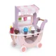 Ecotoys Wooden Ice Cream Cart for Kids, 12 Elements