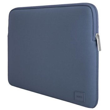 Uniq Torba Cyprus Laptop Sleeve 14" Niebieski/abyss Blue Water-resistant Neoprene