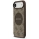 Guess 4G Circle Classic Logo MagSafe Case for iPhone Air Brown