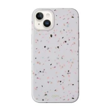 Apple iPhone 14 Plus 6,7" Uniq Etui Coehl Terrazzo Case Cover, Sandstone