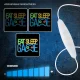 Forever Light PLEXI LED Neon Sign EAT SLEEP GAME, Multicolor