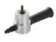 Sheet Metal Cutting Attachment for Drill, black-silver