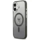 Guess IML Gradient Triangle Logo MagSafe Case for iPhone 17 - Black