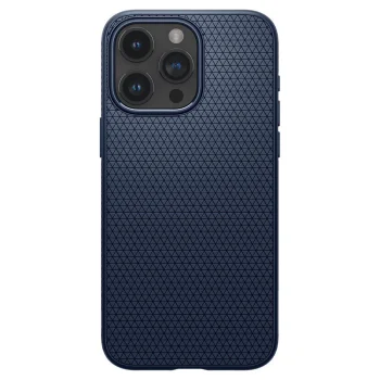 Apple iPhone 15 Pro Max 6.7'' Spigen Liquid Air Case Cover, Navy Blue