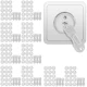 Ruhhy Child Safety Socket Covers, 15 Pcs, White