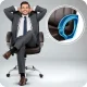 Sofotel Swivel Office Chair, Dark Brown